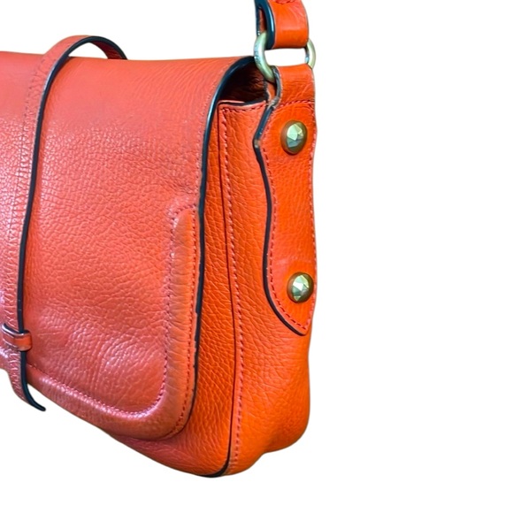 Annabell Ingall Allisyn Orange Crossbody Saddle Bag - Picture 7 of 16